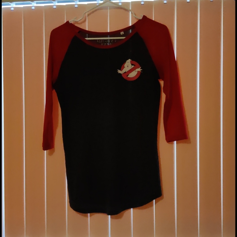 Ghostbusters baseball tee